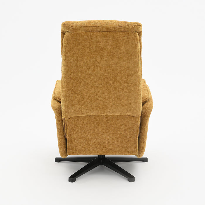 Fauteuil Relax Électrique Valois Lin Jaune ocre