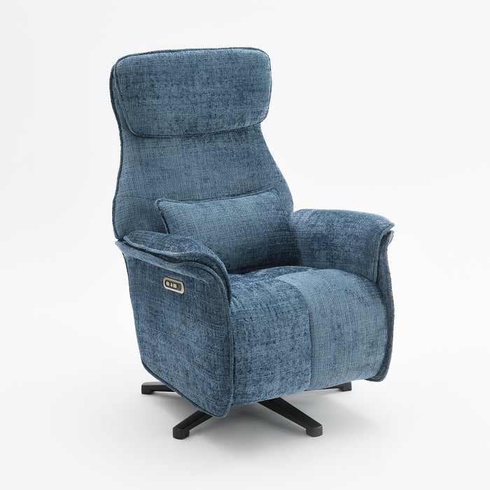 Fauteuil Relax Électrique Symphony Floren Bleu