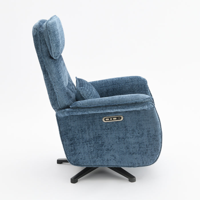 Fauteuil Relax Électrique Symphony Floren Bleu