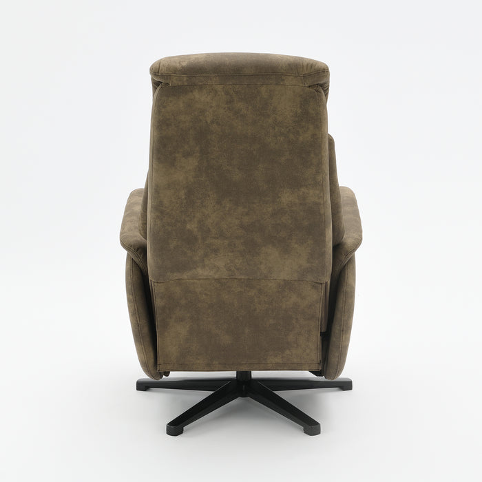 Elektrischer Relaxsessel Maine Microfaserleder Taupe