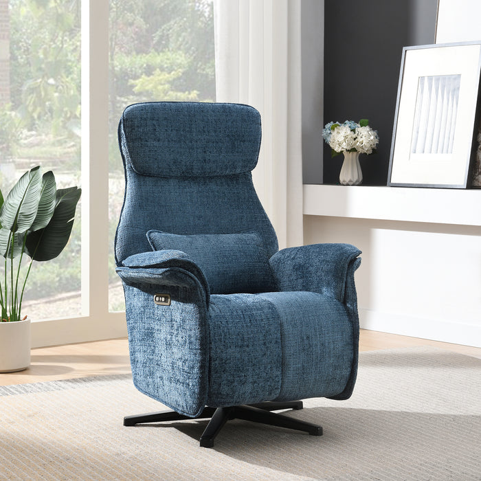 Fauteuil Relax Électrique Symphony Floren Bleu