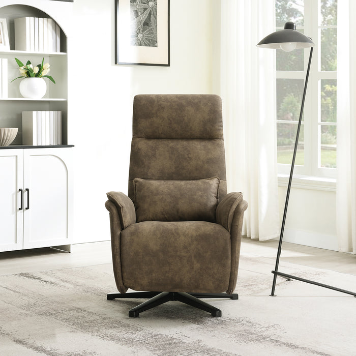 Elektrischer Relaxsessel Valois Microfaserleder Taupe
