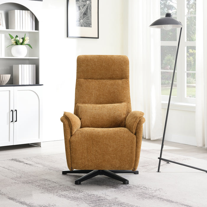 Fauteuil Relax Électrique Valois Lin Jaune ocre