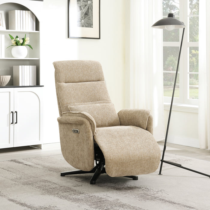 Elektrischer Relaxsessel Valois Leinen Taupe