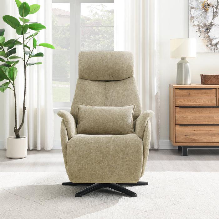 Fauteuil Relax Électrique Maine Lin Taupe
