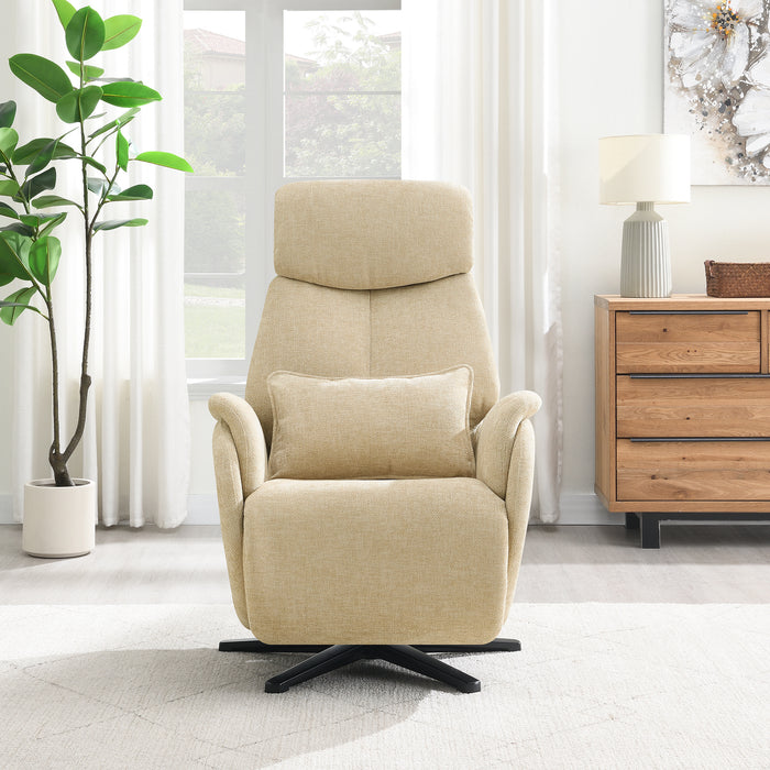 Elektrisch Relax Fauteuil Maine Linnen Stone