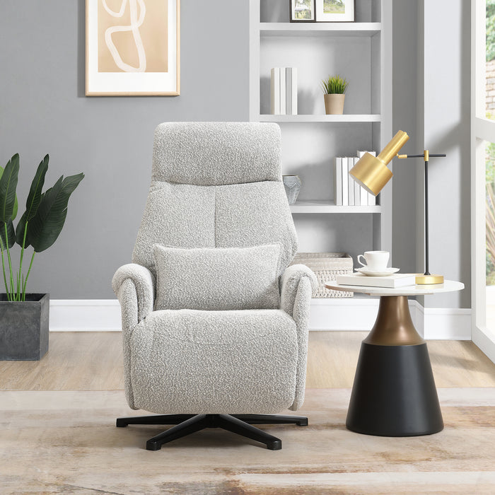 Fauteuil Relax Électrique Ligre Boucle Taupe