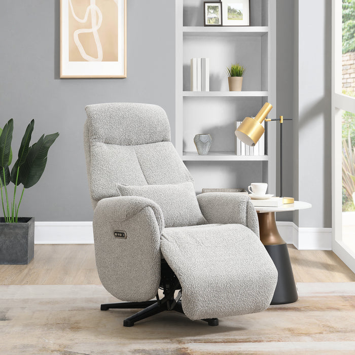 Fauteuil Relax Électrique Ligre Boucle Taupe