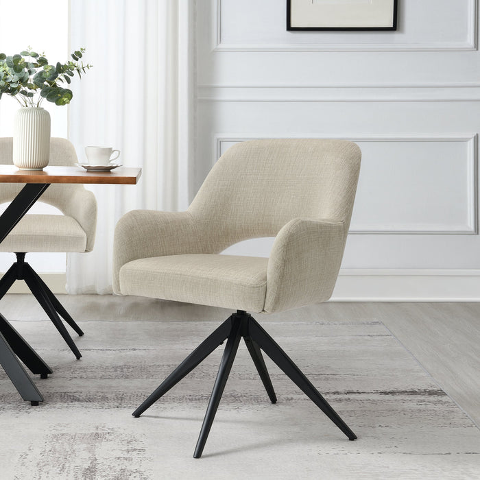 Draaibare Eetkamerstoel Moulin Stone Set van 4