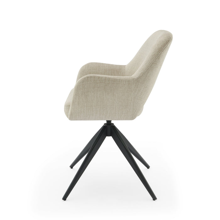 Draaibare Eetkamerstoel Moulin Stone Set van 2