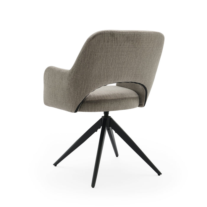 Draaibare Eetkamerstoel Moulin Taupe Set van 4