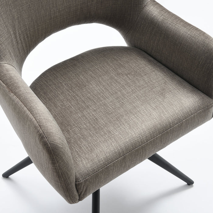 Draaibare Eetkamerstoel Moulin Taupe Set van 4