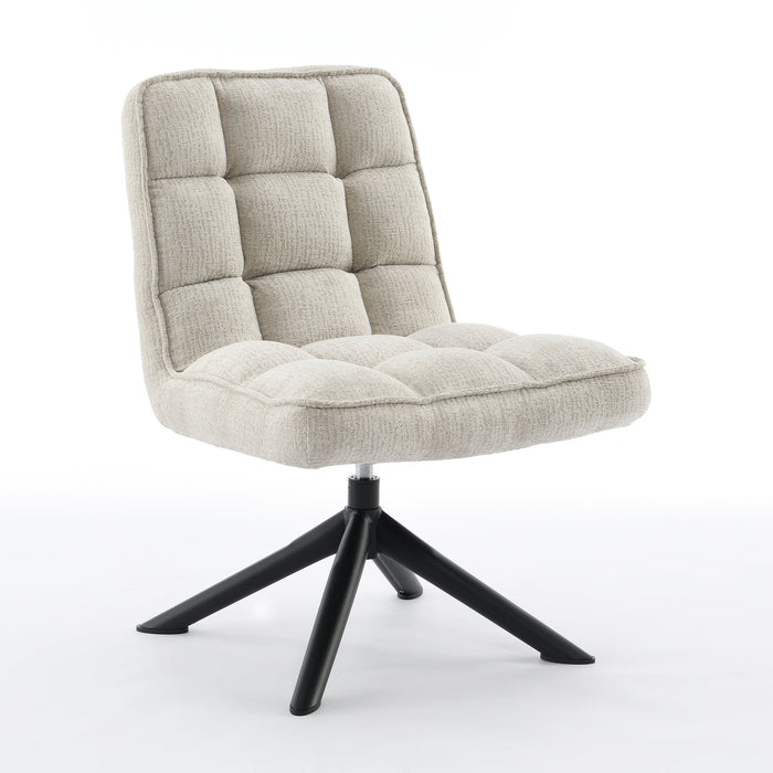 Fauteuil Luchon Japandi Stone Draaibaar