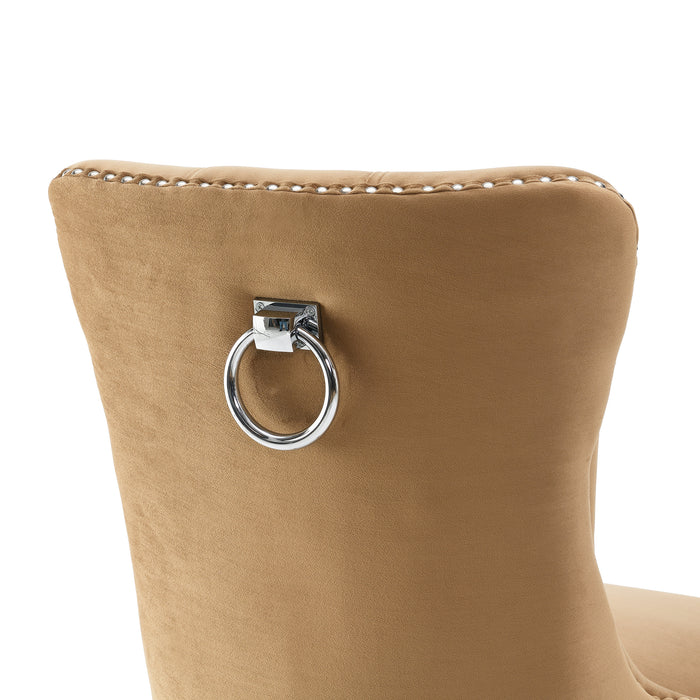 Eetkamerstoel Bains Velours Beige