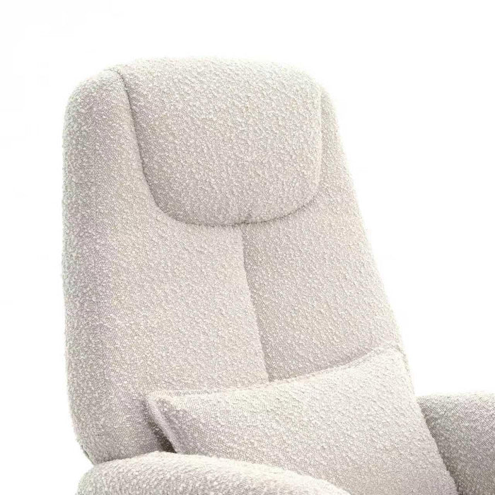 Elektrisch Relax Fauteuil Gervais Boucle Creme