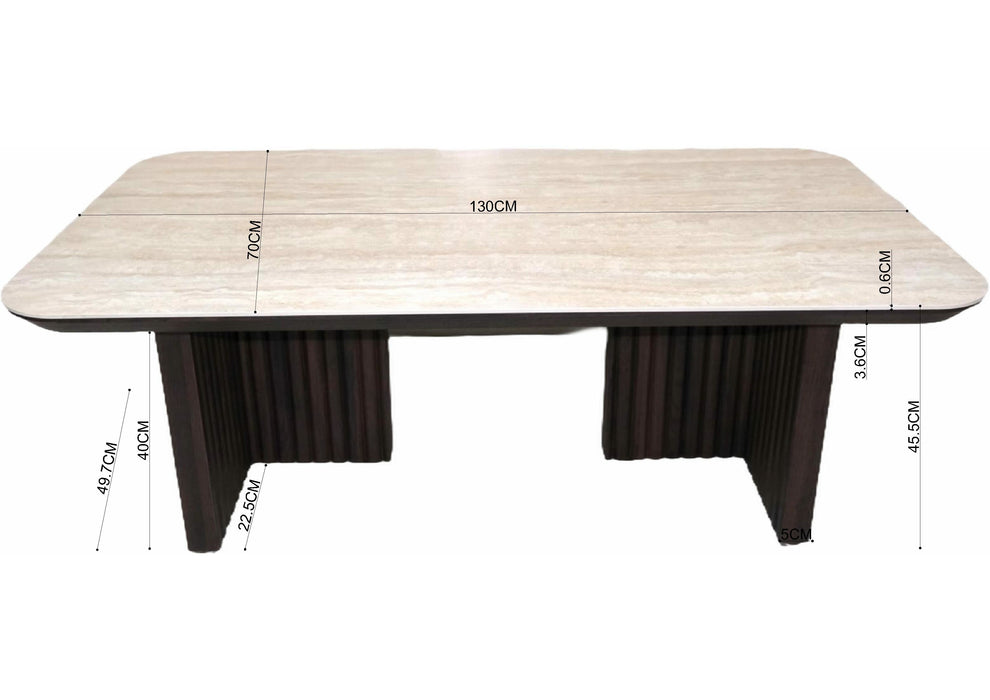 Salontafel SAMOIS Keramiek 130 cm