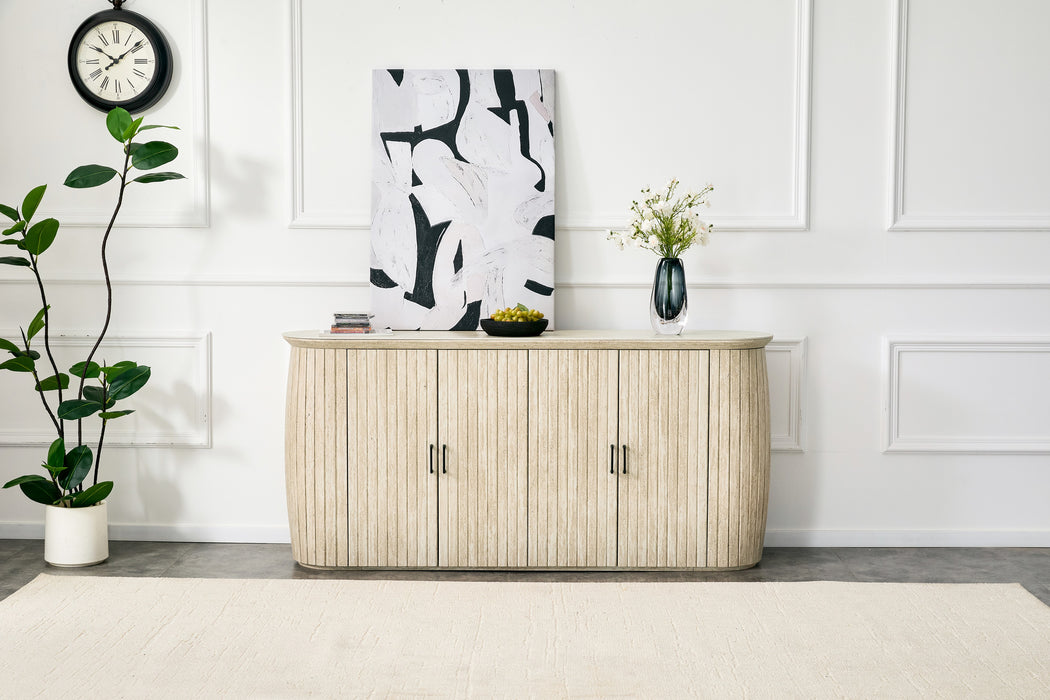 Dressoir LADOUR Travertin Keramiek 180 cm
