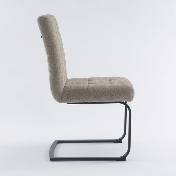 Eetkamerstoel Roche Symphony Taupe Set van 2