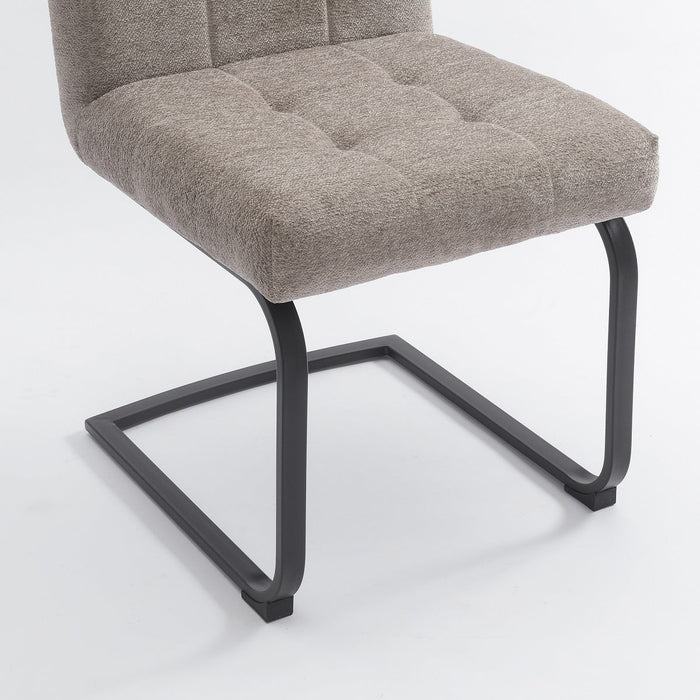 Eetkamerstoel Roche Symphony Taupe Set van 2