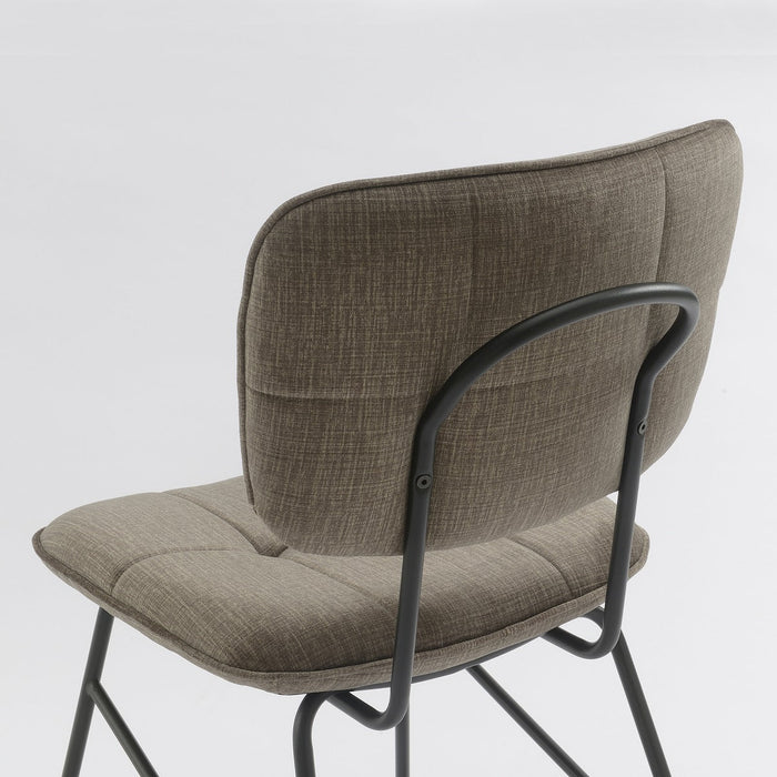 Eetkamerstoel Didier Velours Taupe Set van 4