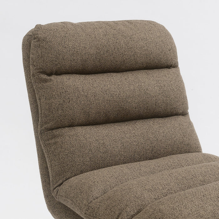 Draaibare Eetkamerstoel Nessa Taupe Set van 2