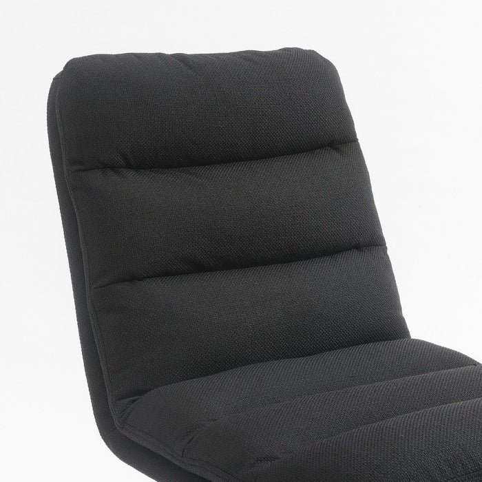 Draaibare Eetkamerstoel Nessa Zwart Set van 2