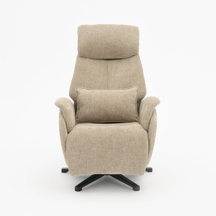 Fauteuil Relax Électrique Maine Lin Taupe