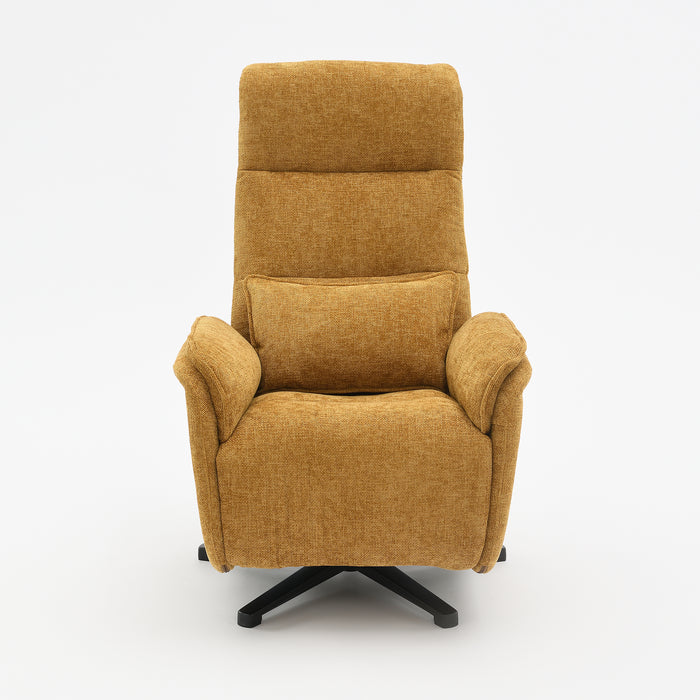 Fauteuil Relax Électrique Valois Lin Jaune ocre