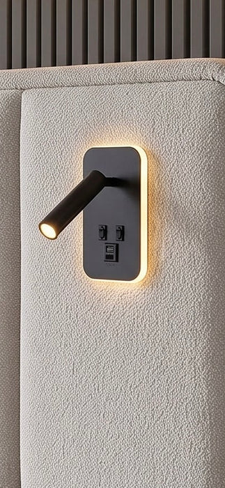 Lit coffre REDON 160 x 200 cm Japandi Stone