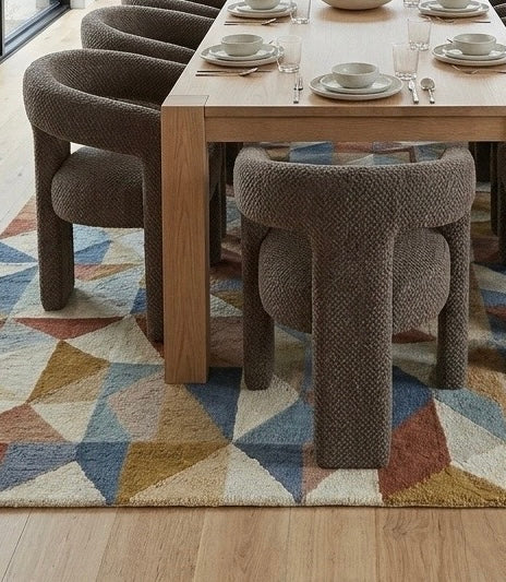 Eetkamerstoel Armeno Boucle Taupe