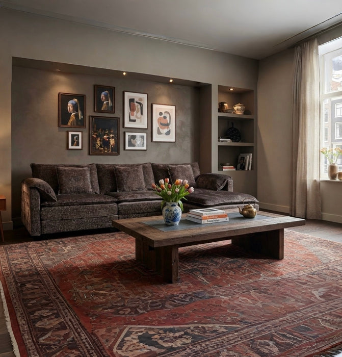NOULET Modulares Ecksofa Taupe