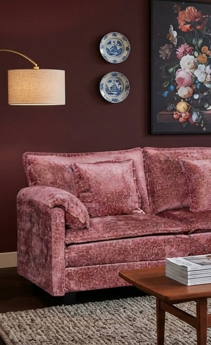 NOULET Modulares Ecksofa Bordeaux