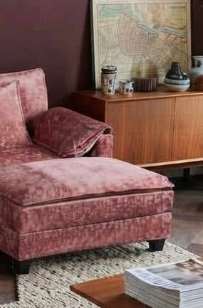 NOULET Modulares Ecksofa Bordeaux