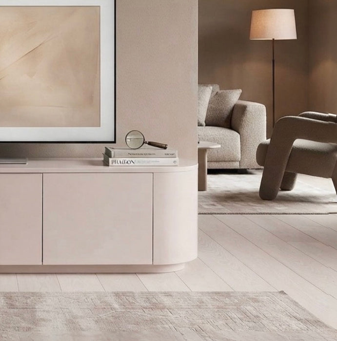 Meuble TV CERNY japandi Ivoire 180CM