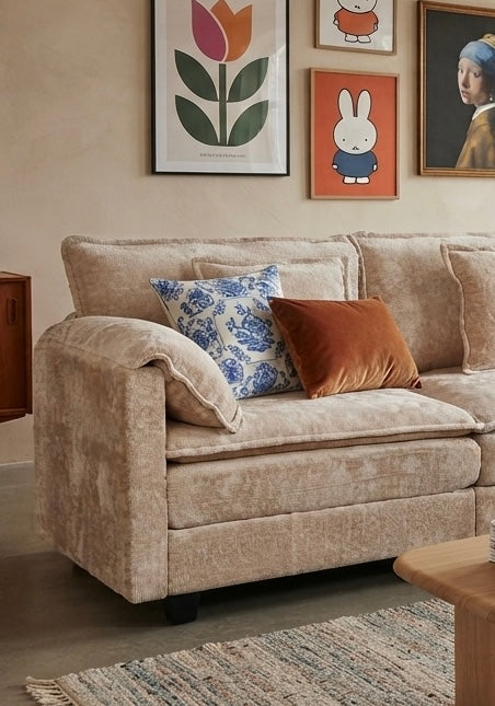 NOULET Modulares Ecksofa Stone