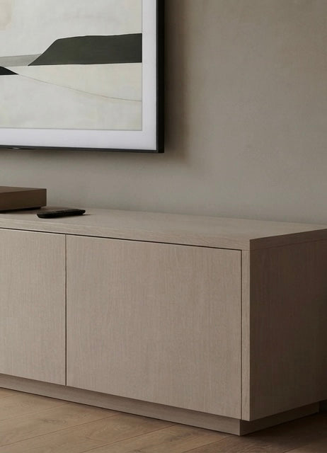 Meuble TV LAMOR Japandi Ivoire 240CM