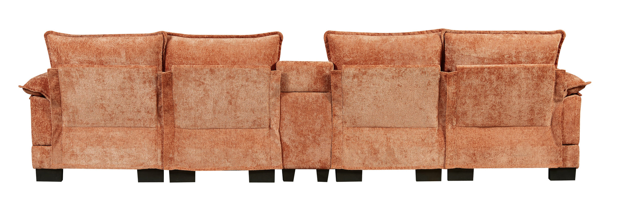 RIVERY Loungebank met Console Cognac