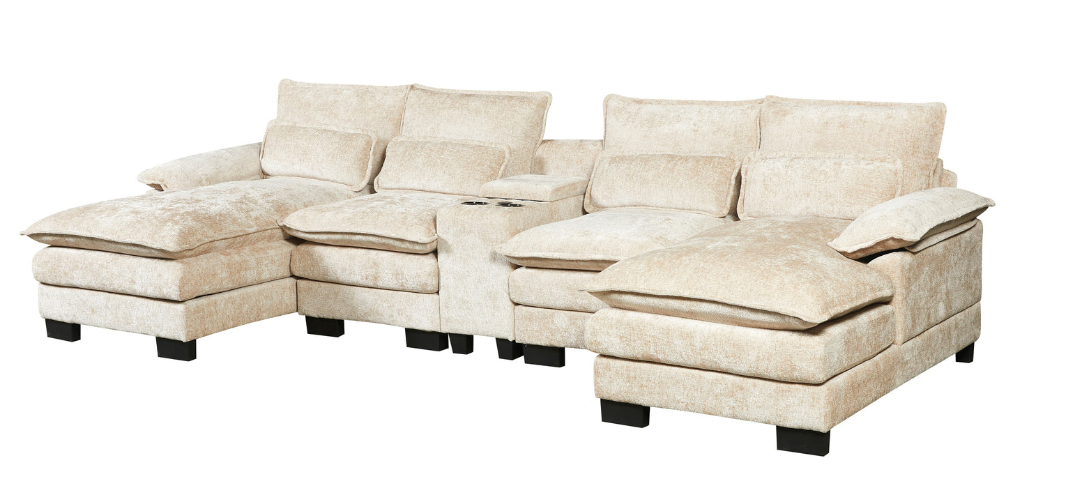 RIVERY Loungebank met Console Stone