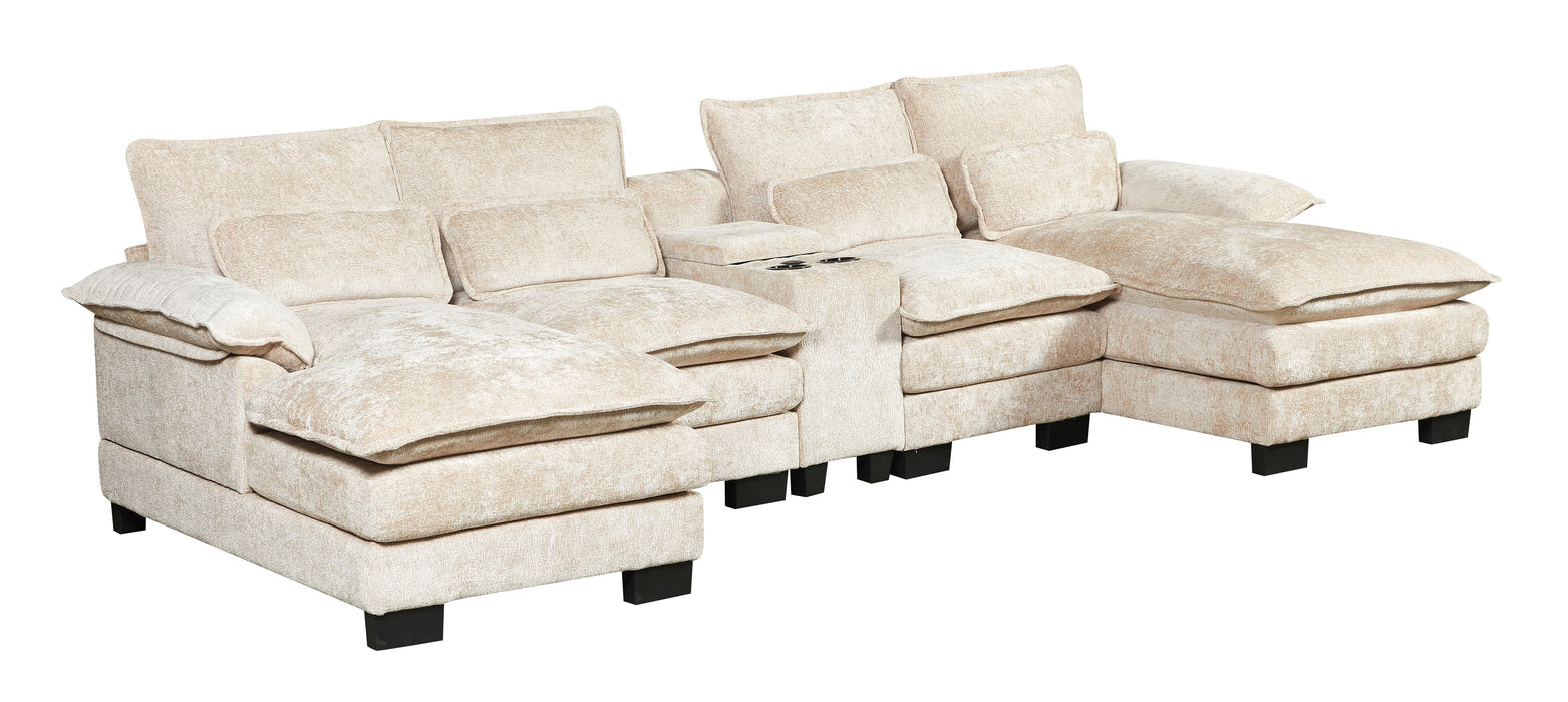 RIVERY Loungebank met Console Stone