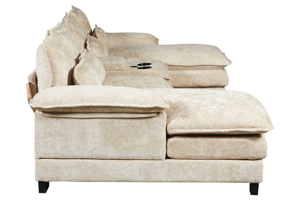 RIVERY Loungebank met Console Stone