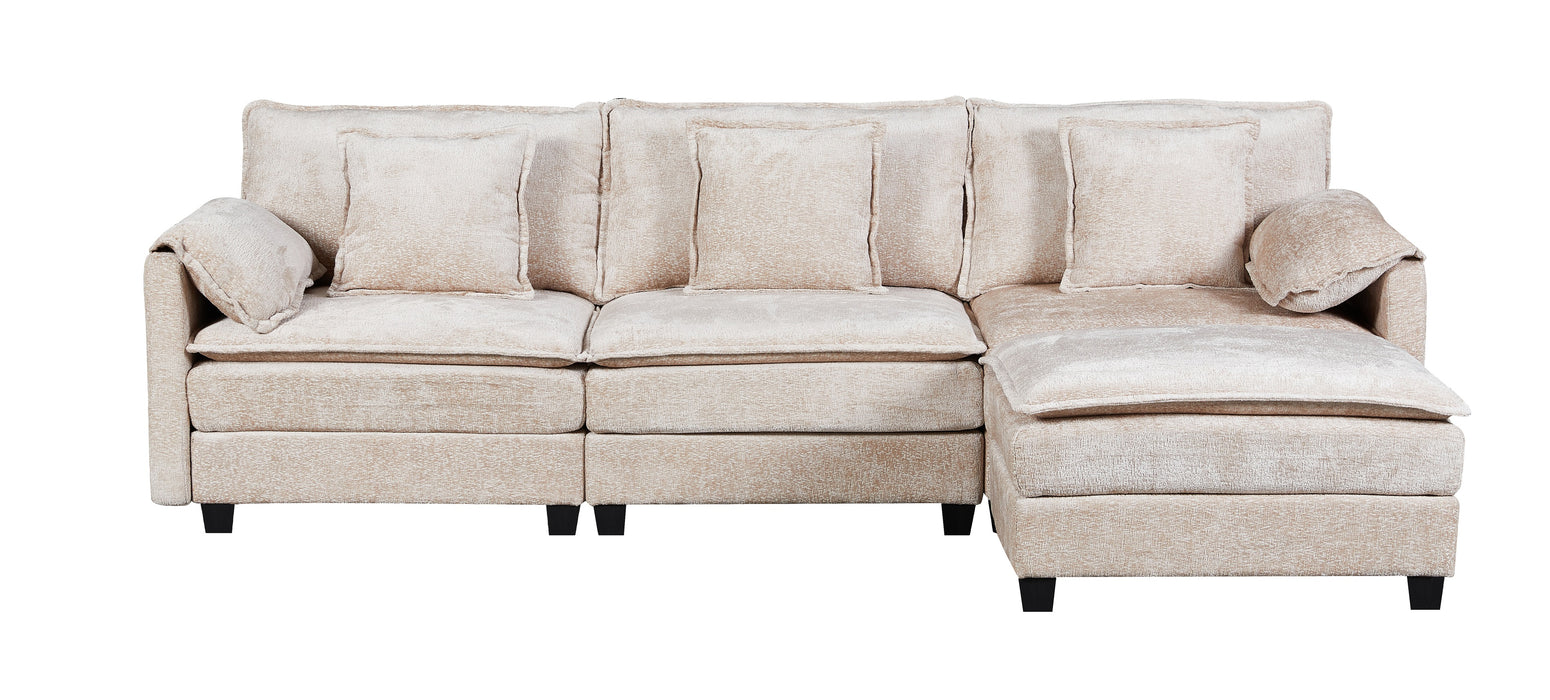 NOULET Modulares Ecksofa Stone