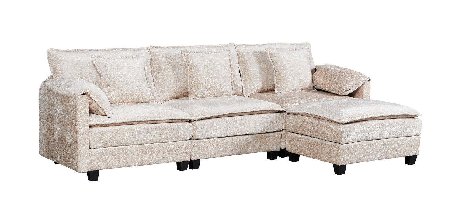 NOULET Modulares Ecksofa Stone