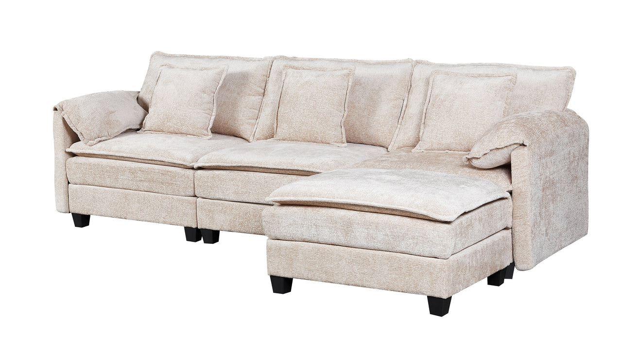NOULET Modulares Ecksofa Stone