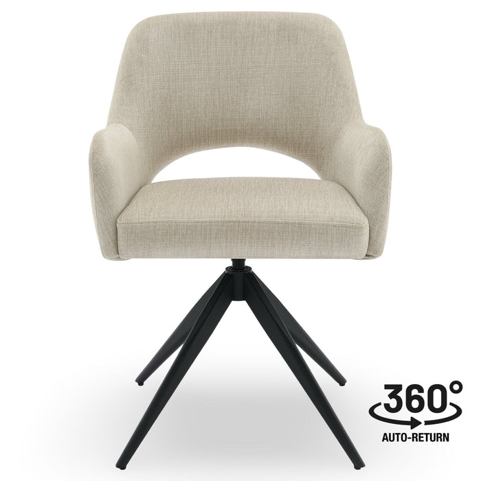 Draaibare Eetkamerstoel Moulin Stone Set van 4