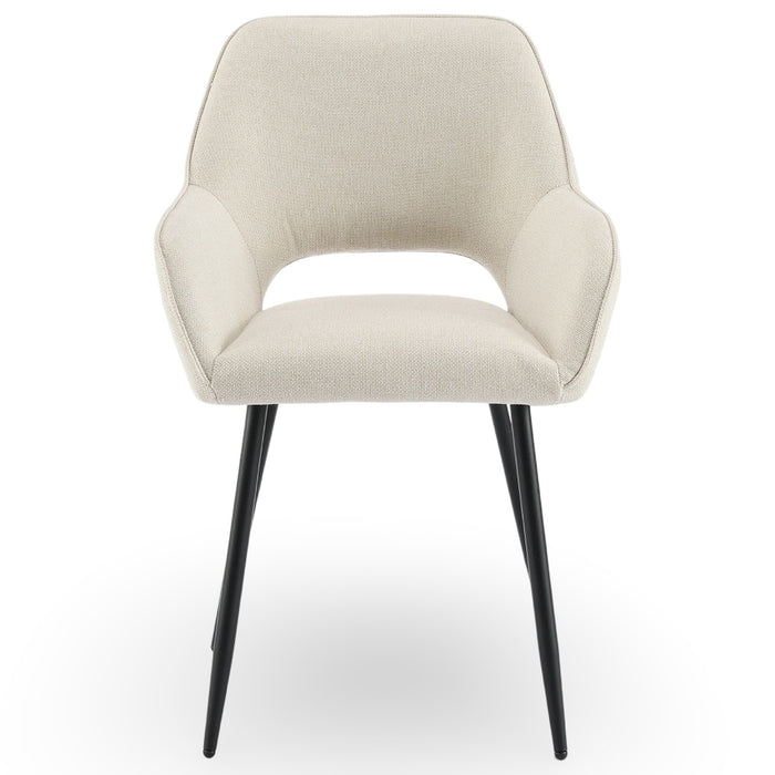 Chaise de salle à manger Origny Lin Stone