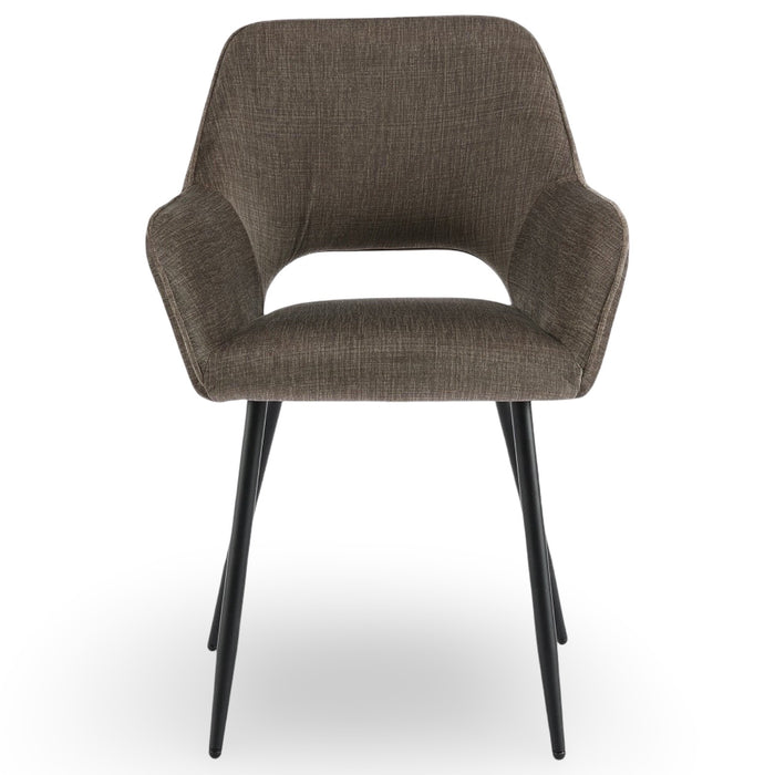 Esszimmerstuhl Origny Taupe Velours