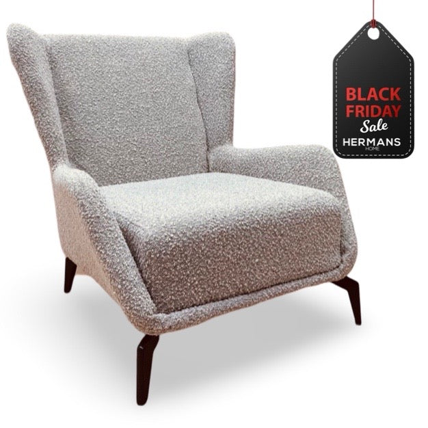 Fauteuil Design Rouba Boucle Taupe