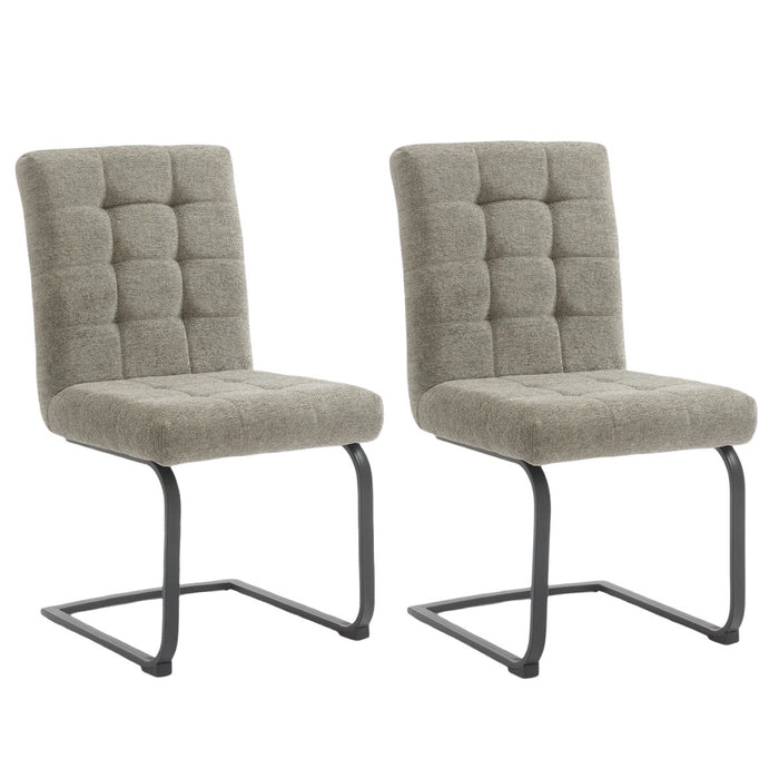 Eetkamerstoel Roche Symphony Grijs Set van 2