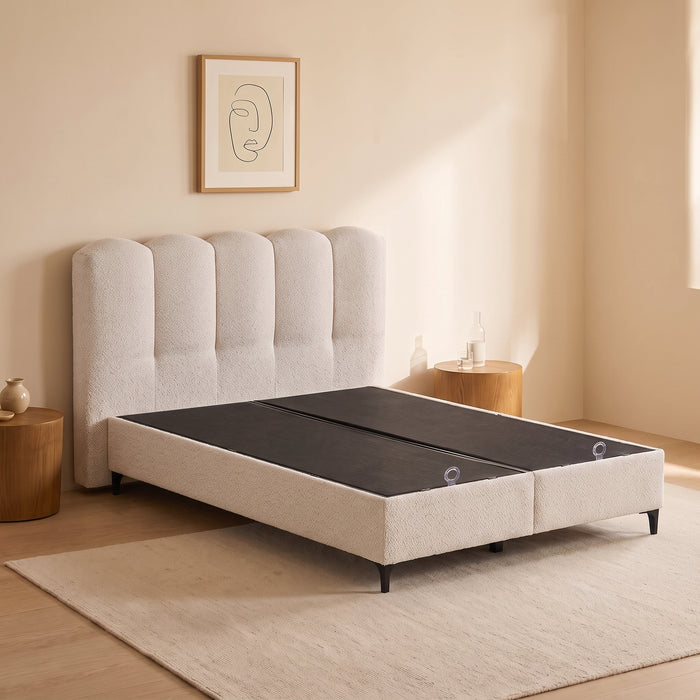 Stauraumbett ALTORF 160 × 200 cm – Stone