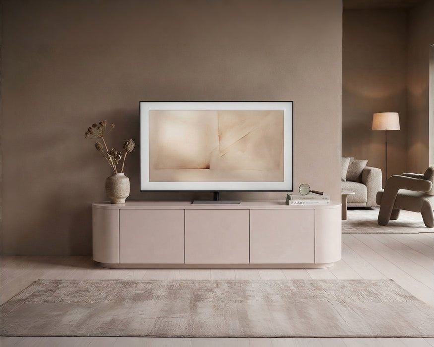 Meuble TV CERNY japandi Ivoire 180CM